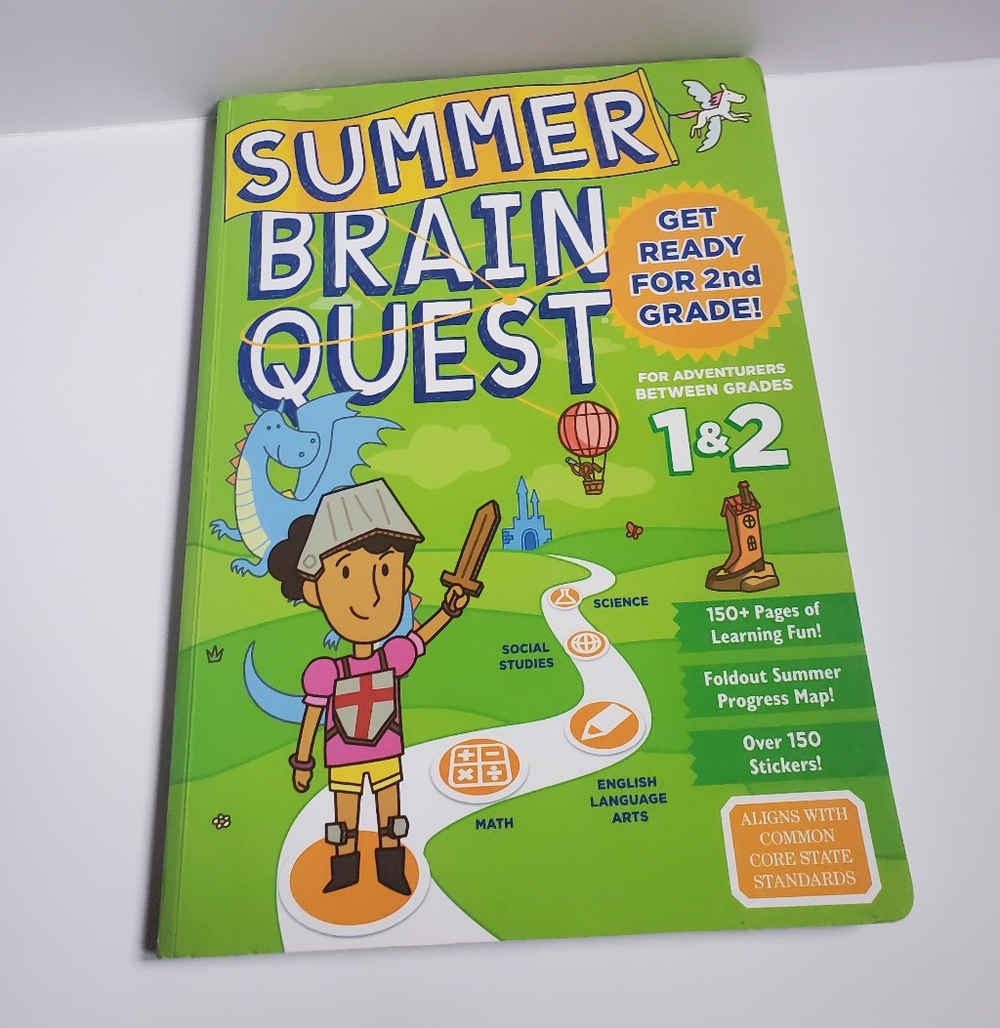 Summer Workbook for 2nd Grade Partially Used